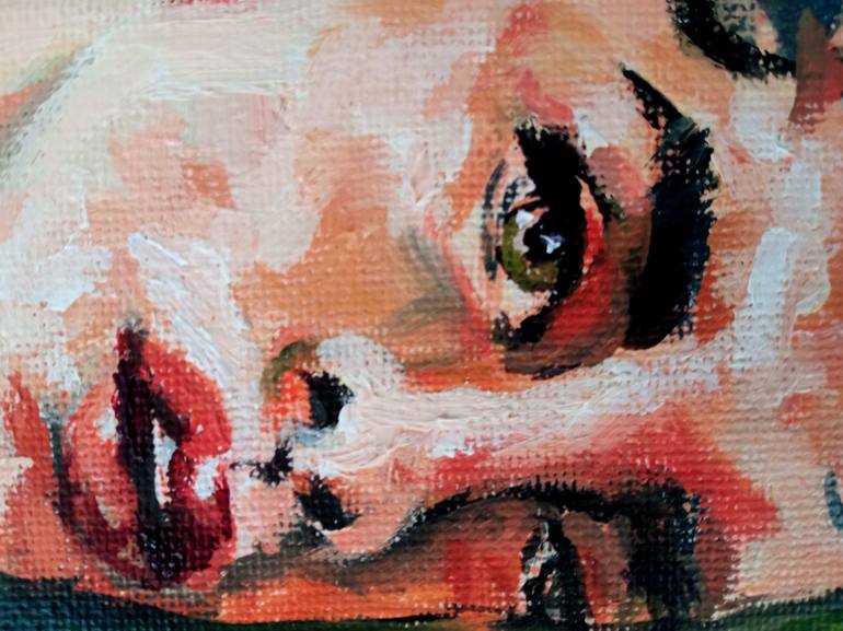 Original Expressionism Men Painting by Sebastian Moreno Coronel