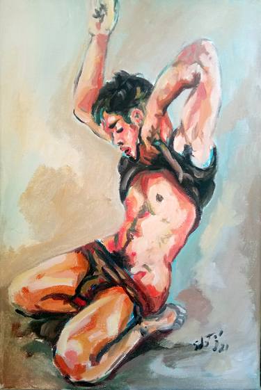 Original Erotic Paintings by Sebastian Moreno Coronel