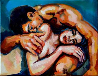 Original Erotic Paintings by Sebastian Moreno Coronel