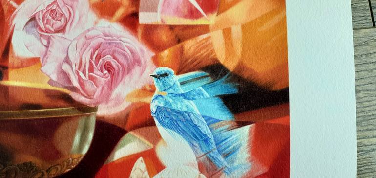 Original Modernism Still Life Painting by Timur Ayupov