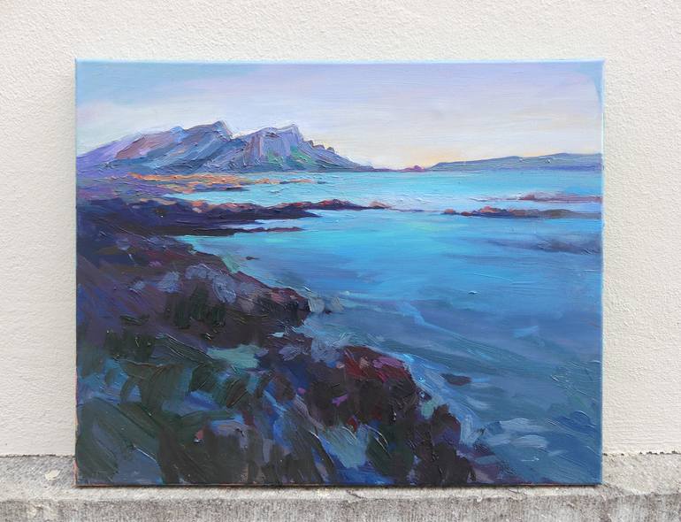 Original Contemporary Seascape Painting by Olga Sidorenko