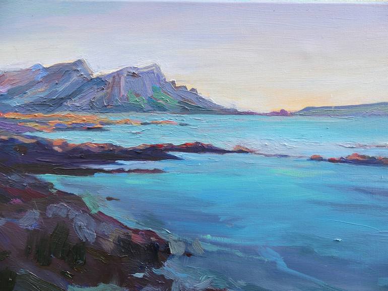 Original Contemporary Seascape Painting by Olga Sidorenko