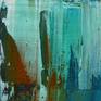 This artwork is about the area, located between the real and the abstract world.