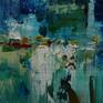 This artwork is about the area, located between the real and the abstract world.