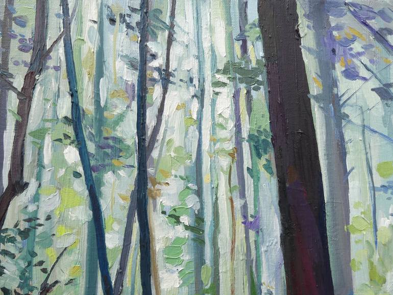 Original Expressionism Landscape Painting by Olga Sidorenko