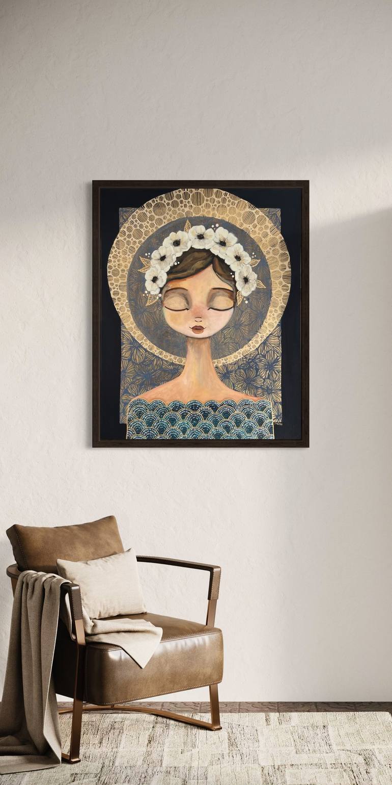 Original Women Painting by Paula Callejas