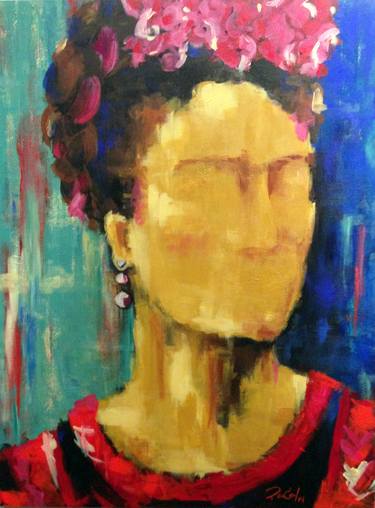 Print of Expressionism Portrait Paintings by Paula Callejas