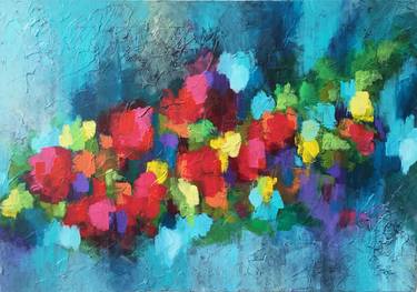 Original Abstract Paintings by Paula Callejas