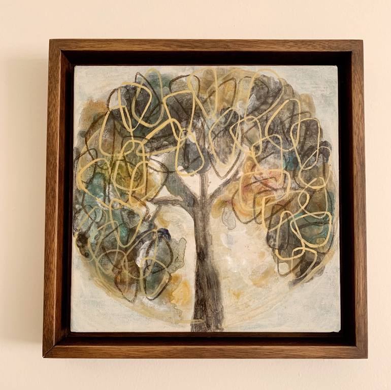 Original Tree Painting by Paula Callejas