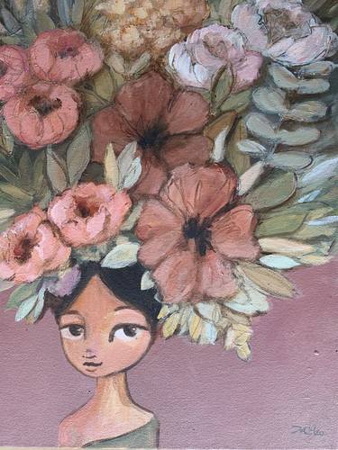 Original Floral Paintings by Paula Callejas