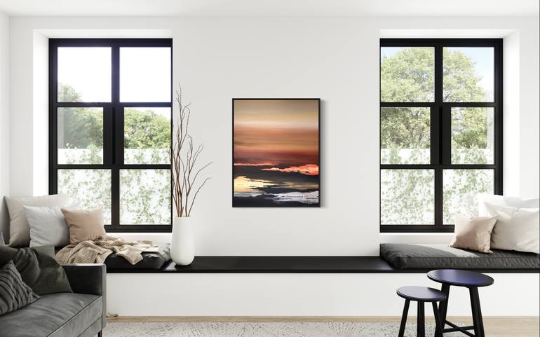 Original Abstract Painting by Paula Callejas
