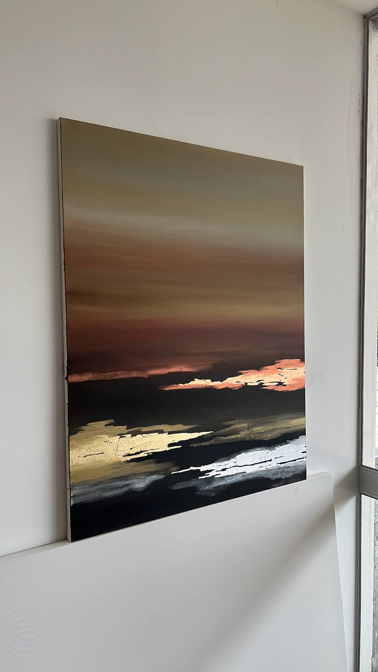 Original Abstract Painting by Paula Callejas