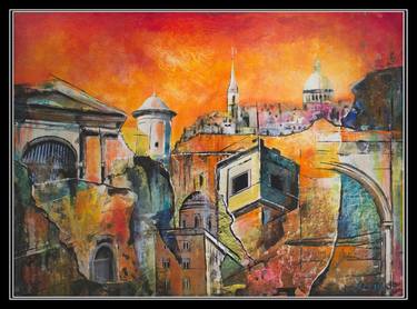 Print of Street Art Cities Mixed Media by Jackie Micallef