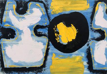 Original Modern Abstract Paintings by Robert Wettstein