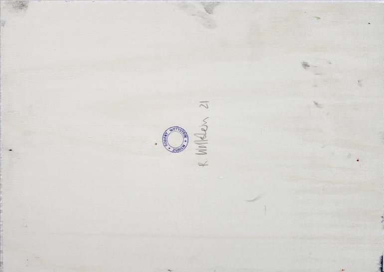 Original Abstract Expressionism Abstract Painting by Robert Wettstein