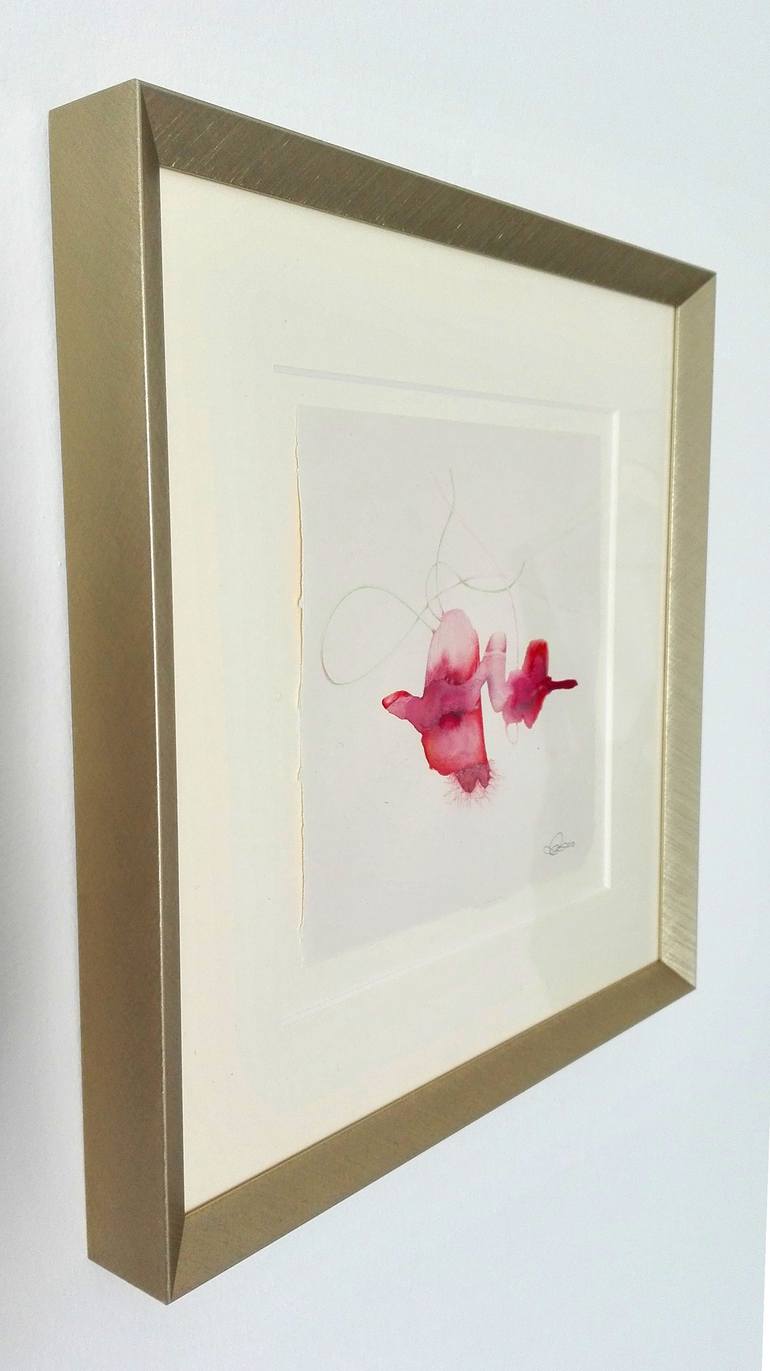 Original Abstract Still Life Drawing by Julia Holtmann