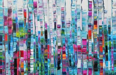 Original Contemporary Abstract Paintings by Stephanie Rivet