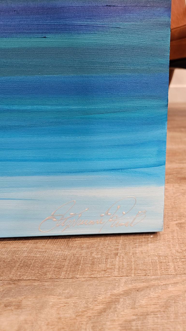 Original Contemporary Landscape Painting by Stephanie Rivet