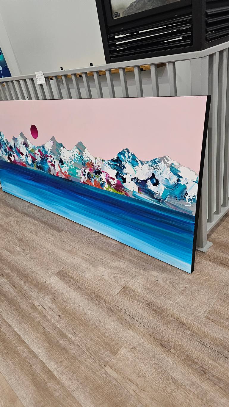 Original Contemporary Landscape Painting by Stephanie Rivet