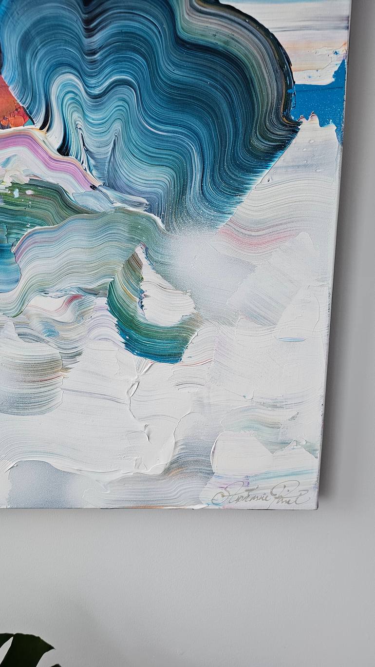 Original Abstract Painting by Stephanie Rivet