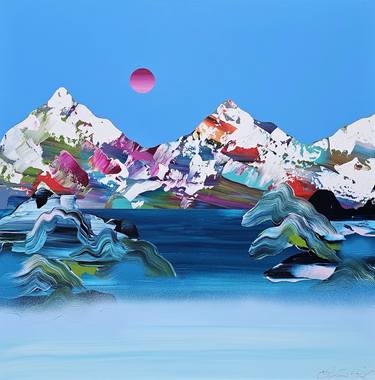 Original Contemporary Landscape Paintings by Stephanie Rivet
