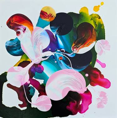 Original Abstract Paintings by Stephanie Rivet