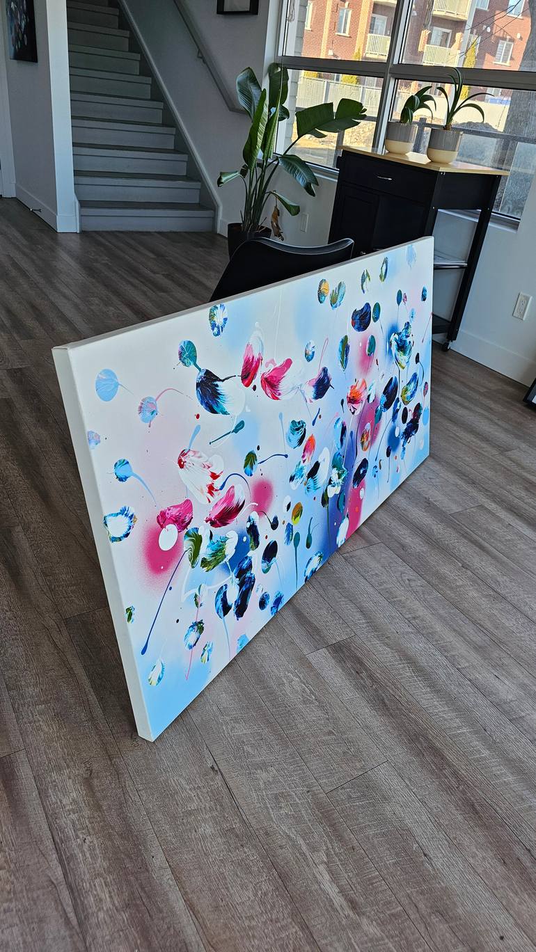 Original Abstract Painting by Stephanie Rivet