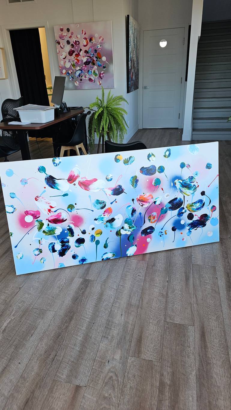 Original Abstract Painting by Stephanie Rivet