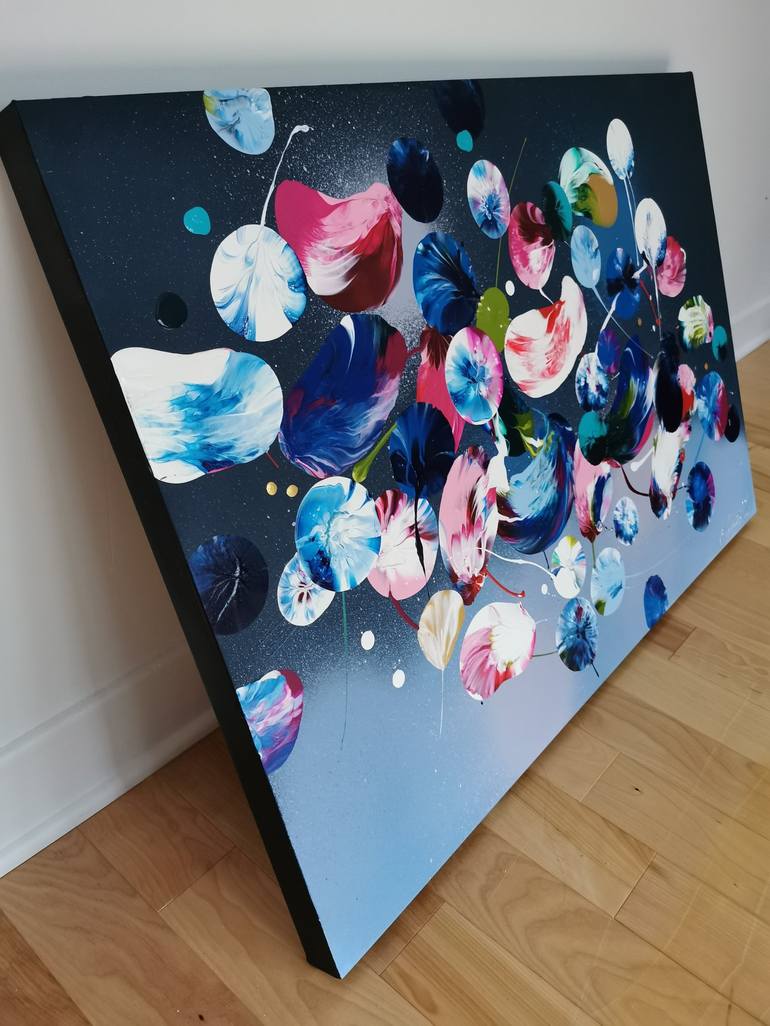 Original Abstract Painting by Stephanie Rivet