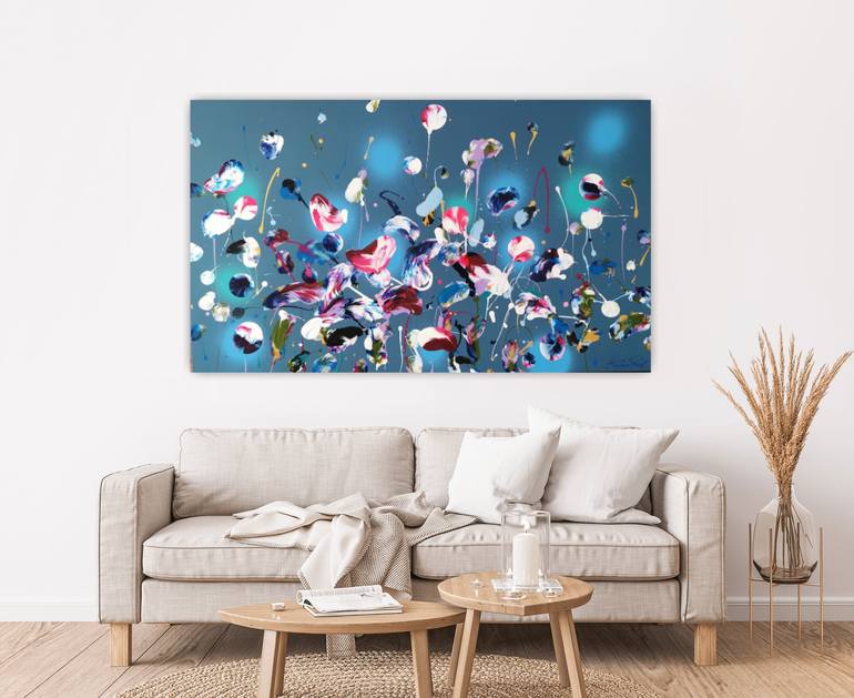 Original Abstract Painting by Stephanie Rivet