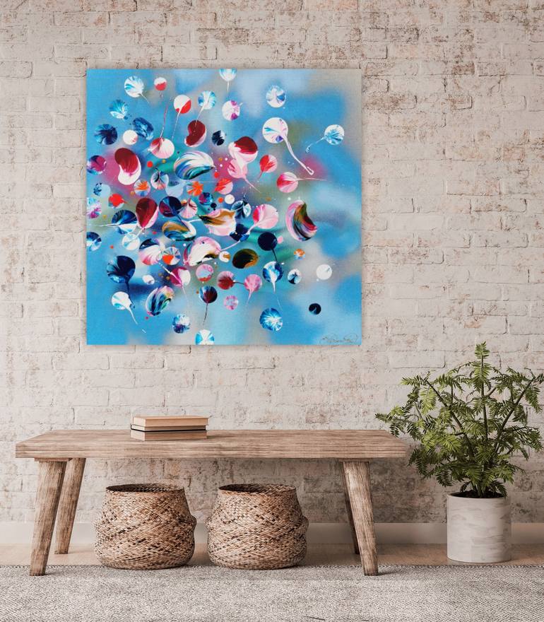 Original Abstract Painting by Stephanie Rivet