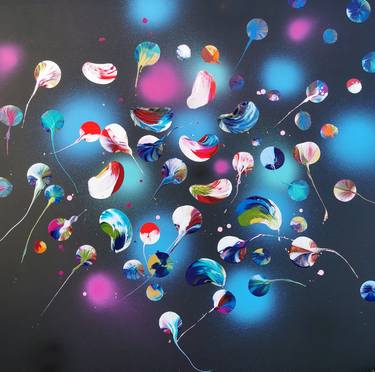 Original Abstract Paintings by Stephanie Rivet