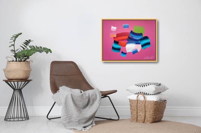 Original Abstract Painting by Stephanie Rivet