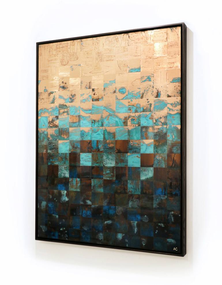 Original Geometric Painting by Adam Colangelo