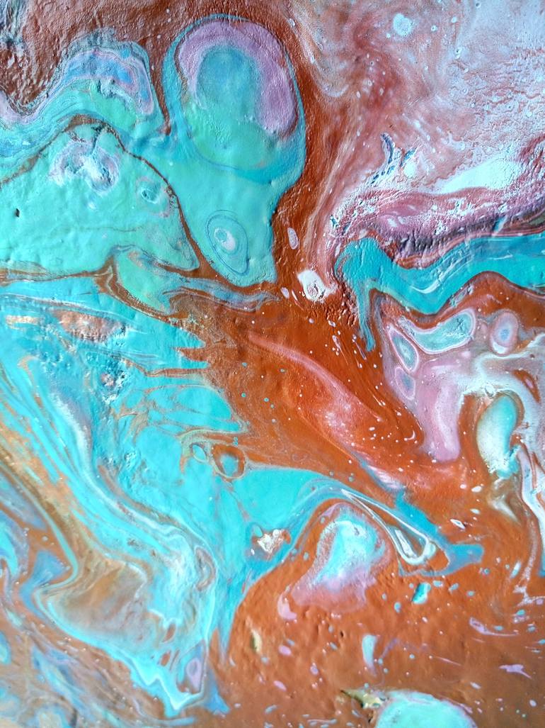 Original Abstract Expressionism Abstract Painting by Maria Mcclafferty