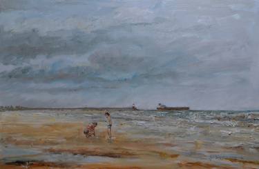 Print of Beach Paintings by Jan Baggen