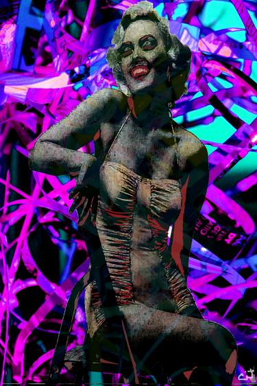 Print of Pop Art Nude Collage by citpelo CITPELO