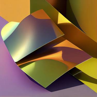 Original Modern Abstract Digital by TJ Silverlake