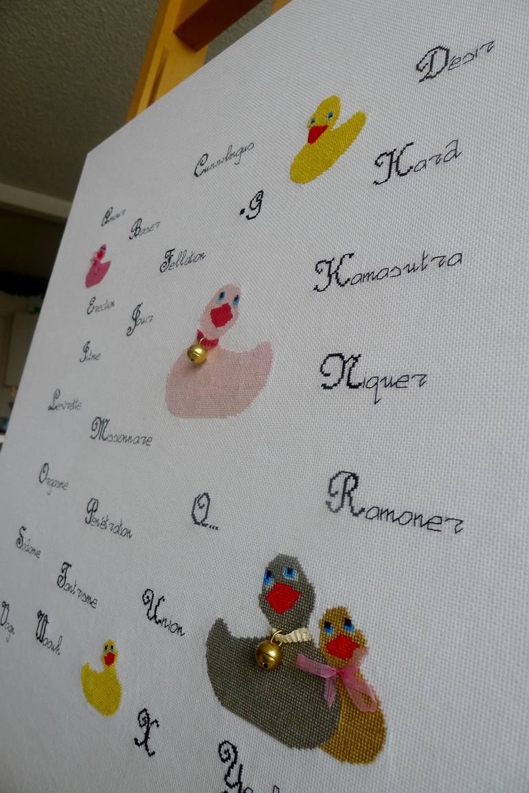 Original Conceptual Pop Culture/Celebrity Painting by Patrick Malaureille