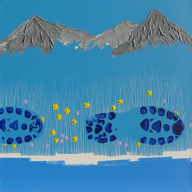 Original Conceptual Nature Painting by Patrick Malaureille