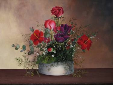 Original Still Life Paintings by olga formisano