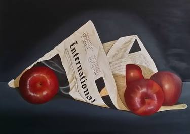 Original Figurative Still Life Paintings by olga formisano