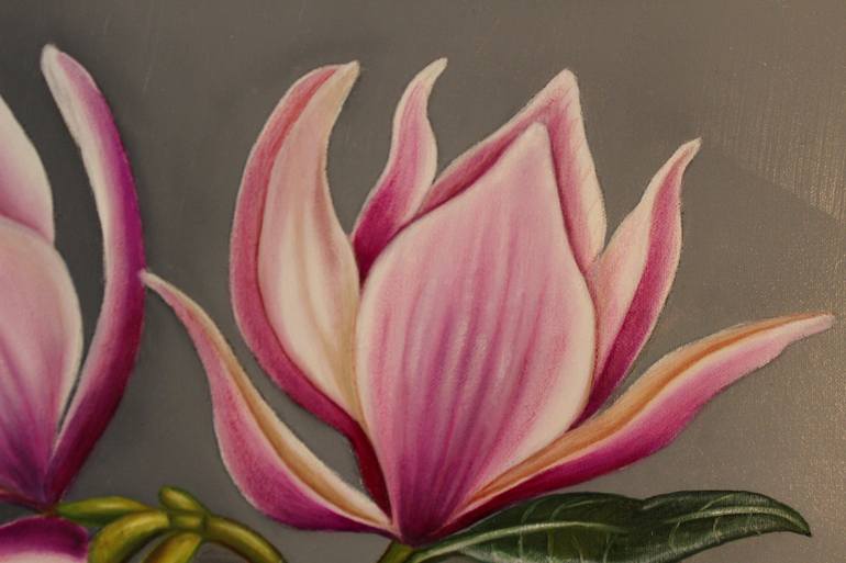 Original Floral Painting by olga formisano
