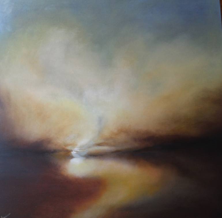 Print of Abstract Landscape Paintings by Olga Formisano