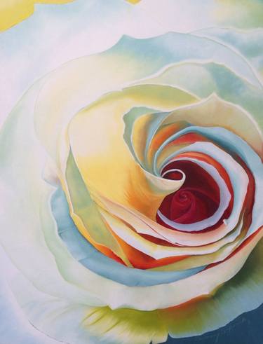 Original Floral Painting by Sunny Supensky
