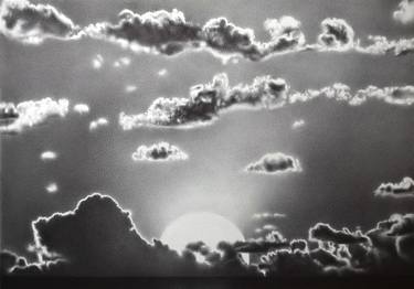 Original Documentary Landscape Drawing by Alberto Repetti