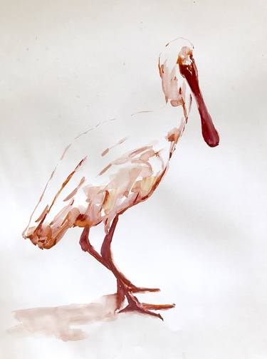 Original Expressionism Animal Drawings by Angelika Toth