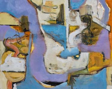 Original Abstract Expressionism Abstract Paintings by Anne B Schwartz