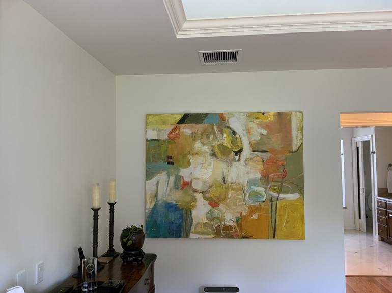 Original Abstract Painting by Anne B Schwartz