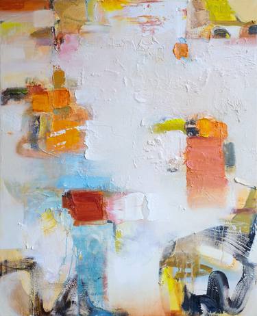 Original Abstract Painting by Anne B Schwartz